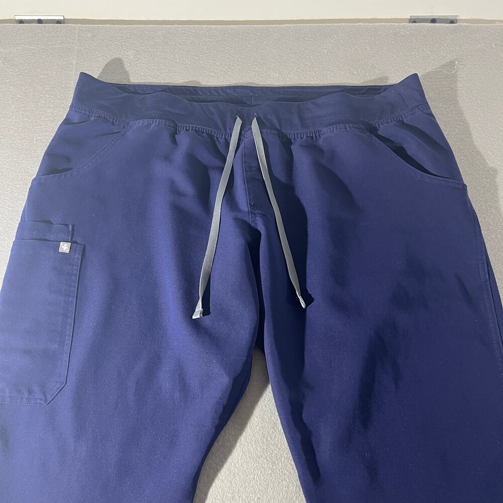 FIGS Women’s Navy Cargo Scrub Pants Size XXL Petite - Picture 5 of 13